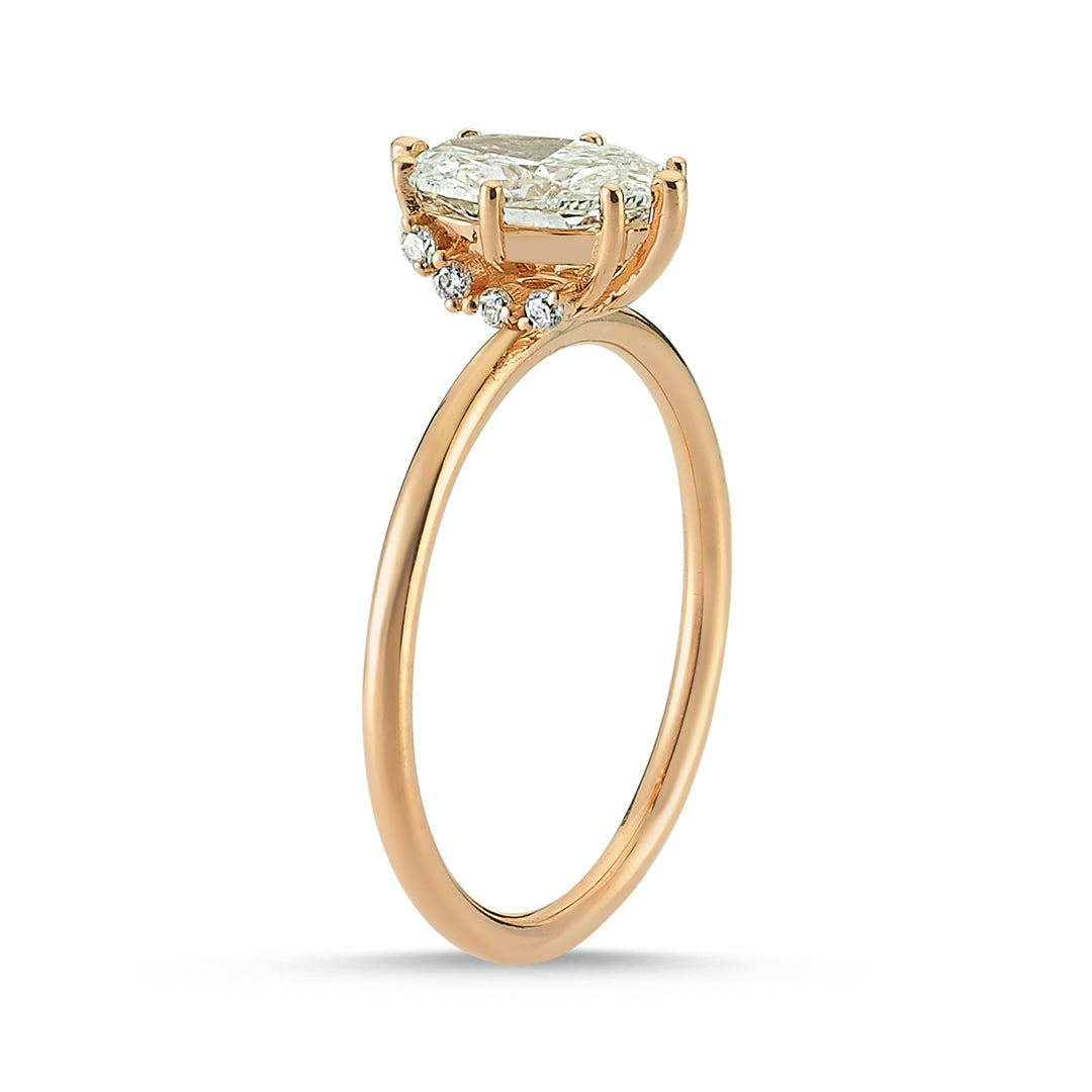 Classic Oval Solitaire Ring