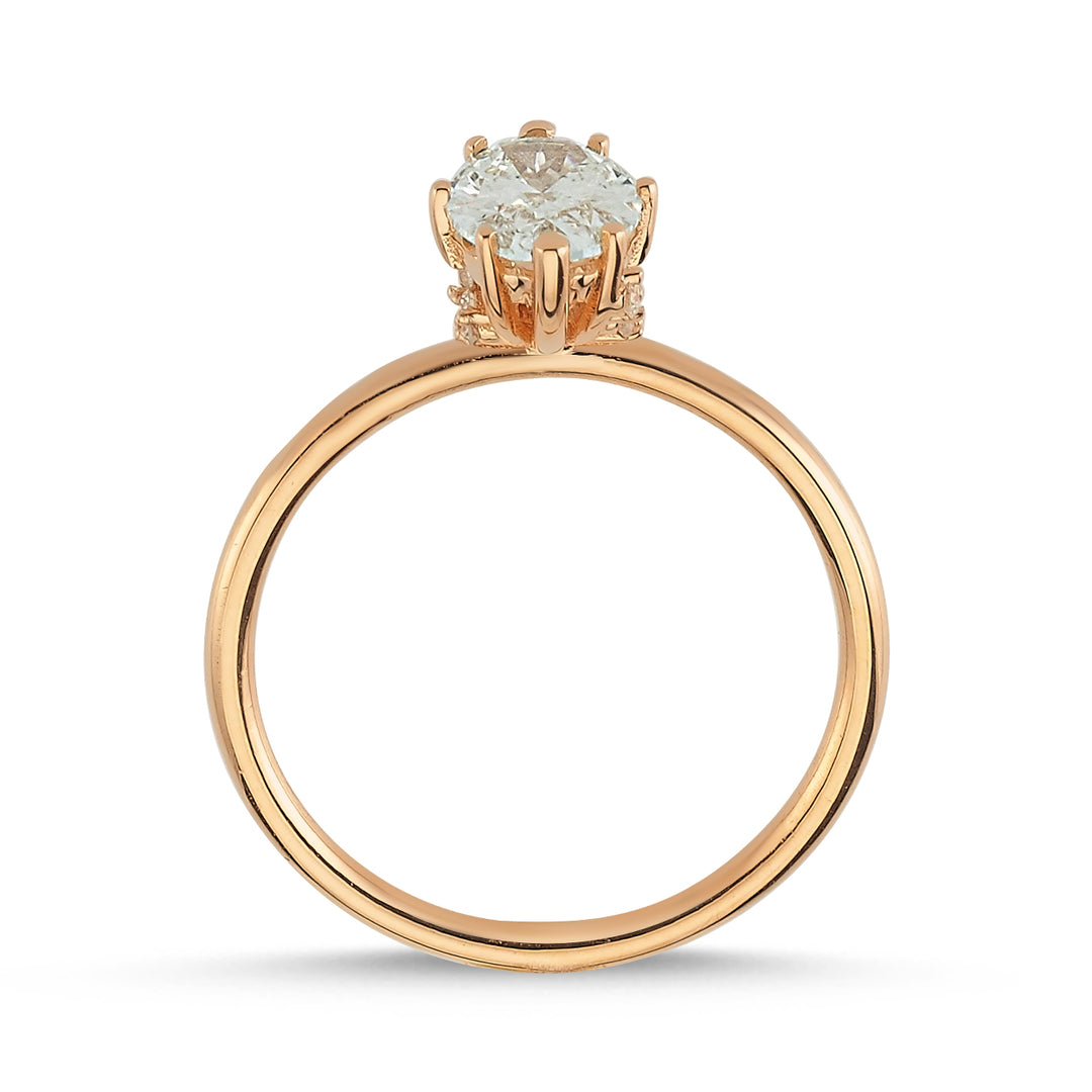 Classic Oval Solitaire Ring